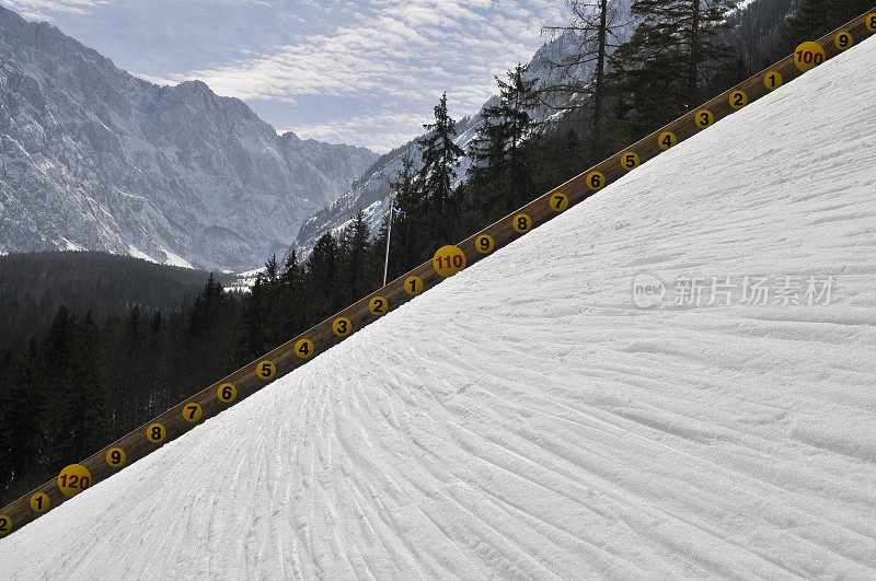Planica Giant Ski Jump降落区